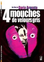 4 MOUCHES DE VELOURS GRIS