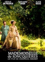 MADEMOISELLE DE JONCQUIÈRES D'EMMANUEL MOURET (2018)