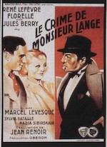LE CRIME DE MONSIEUR LANGE DE JEAN RENOIR (1936).