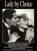 LADY BY CHOICE DE DAVID BURTON (1934)