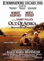 OUT OF AFRICA - SOUVENIRS D'AFRIQUE