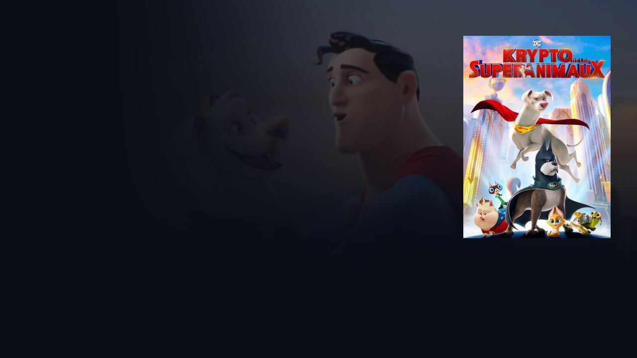 Krypto et les Super-Animaux en Streaming Complet VF VO | FILMO VOD